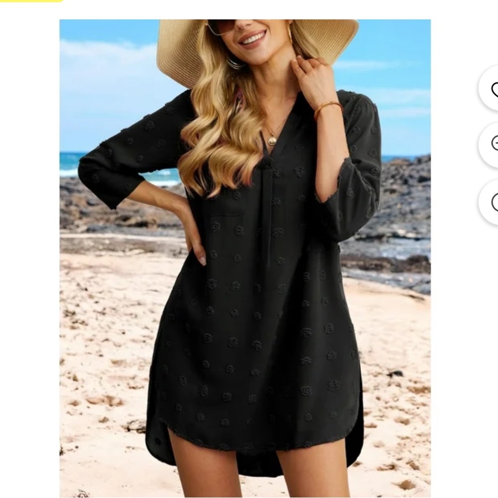 NWT Anygrew brand swim cover/dress size 2x fits more like an xl.